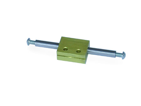 Hinterachse fr Diagonal Rollski