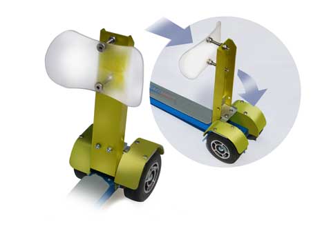 Fersenbremse fr Diagonal 3-rdrige