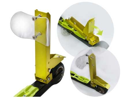 Fersenbremse fr Skating u. Kombirollski Rad76/80mm