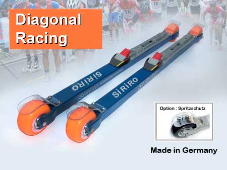 Diagonalrollski 2-rdrig