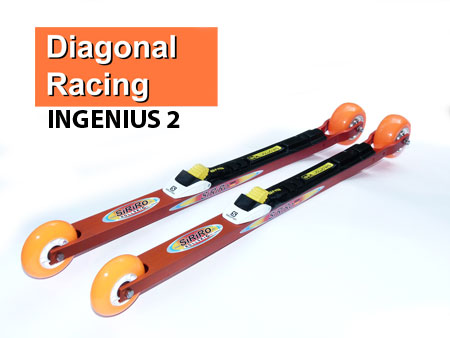 INGENIUS 2 - Rennrollski Diagonal fr Berglauf