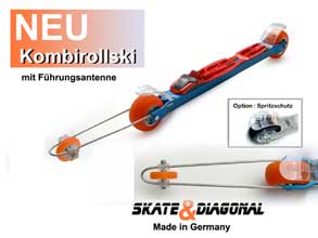 Kombi Rollski A1 - f�r Skating- und Diagonaltechnik