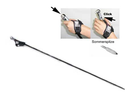 [KOPIE] KV+ Rollskistock Tempesta Carbon 90% 150-180 cm