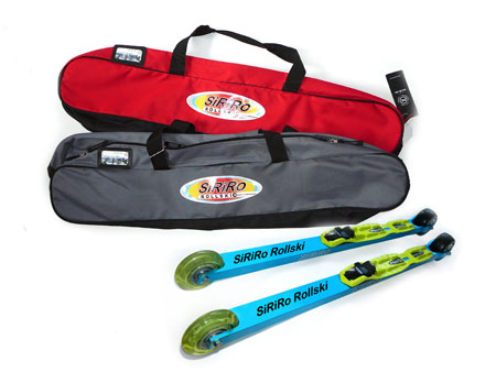 Rollski Bag Farbe grau o. rot