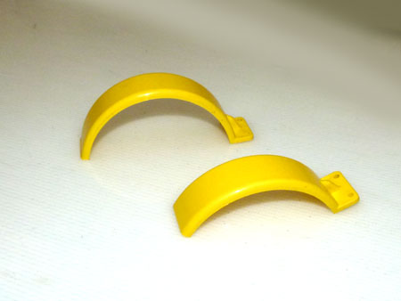 [KOPIE] Nsseschutz fr Rad 100mm Kunststoff gelb *Lagerrumung*