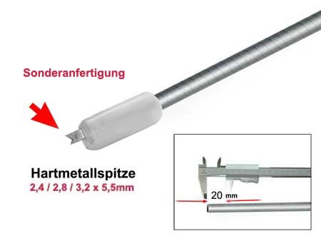 Sommerstockspitze Siriro Sonderanfertigungen d=11,5 / d=12mm